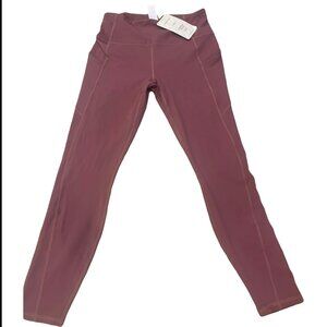 Nwt fabletics oasis high waisted leggings* Moonlight mauve M